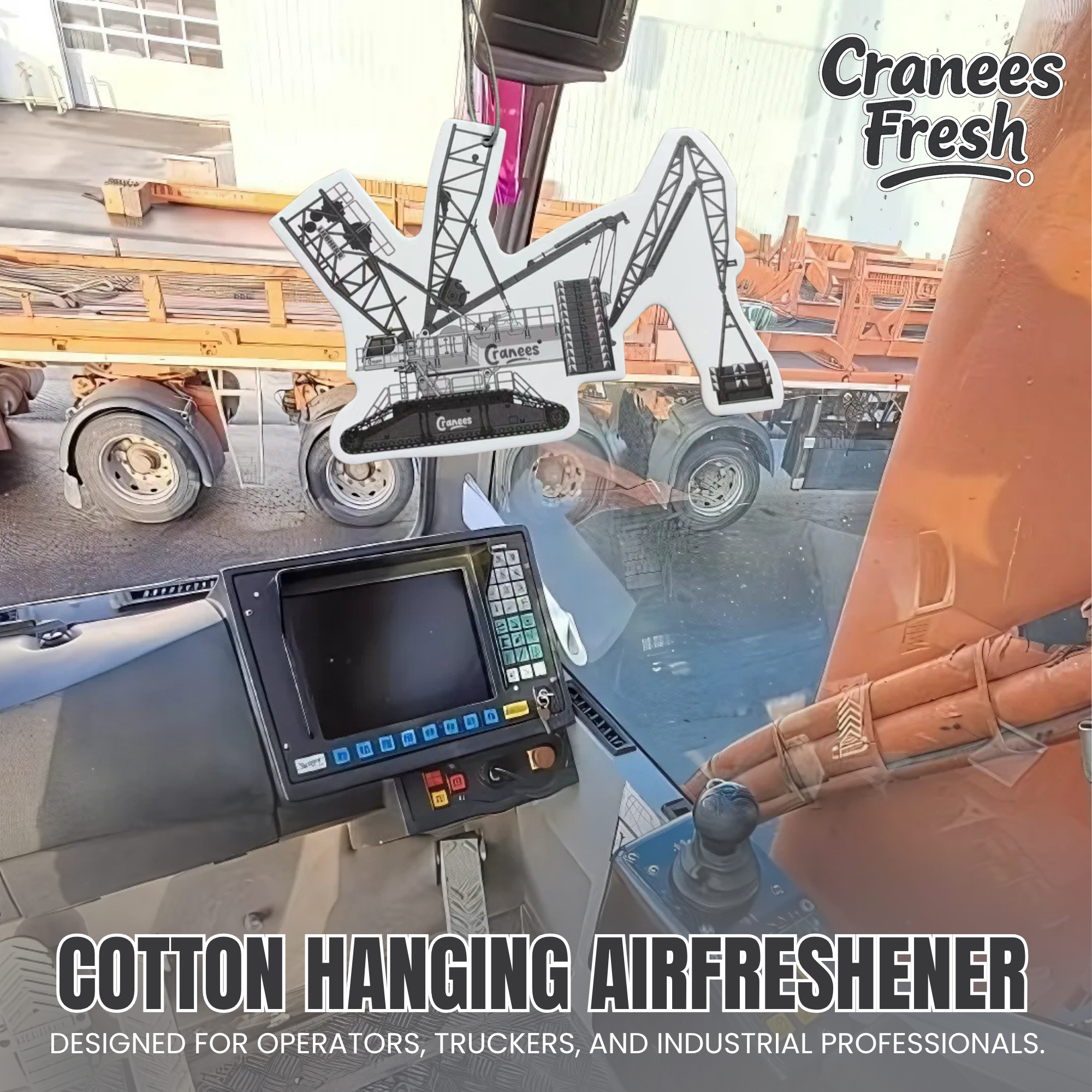 Frozen Midnight Hanging Air Freshener