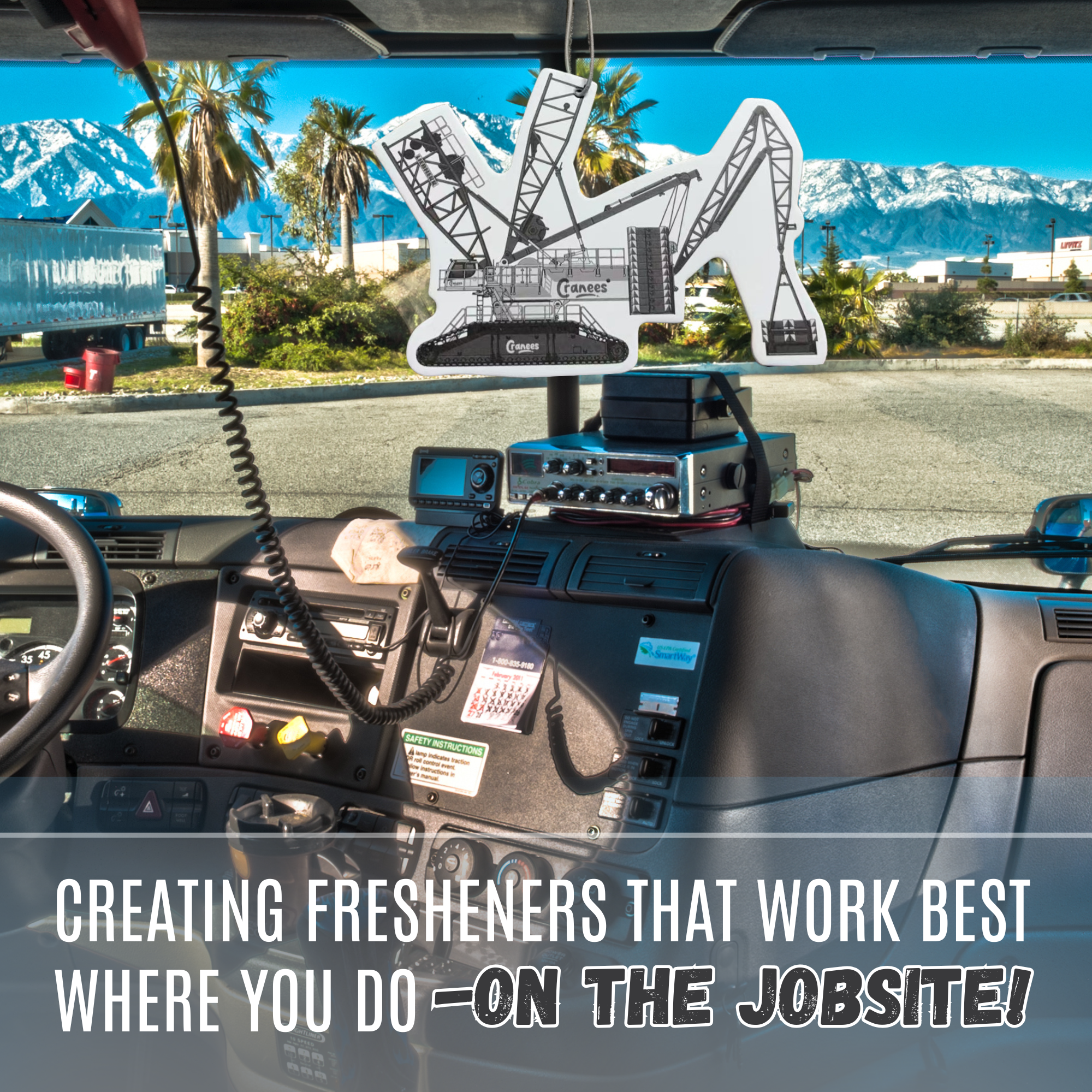 Frozen Midnight Hanging Air Freshener