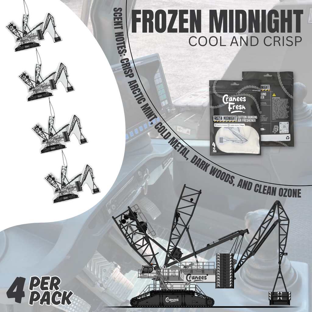 4X Frozen Midnight – Hanging Air Freshener