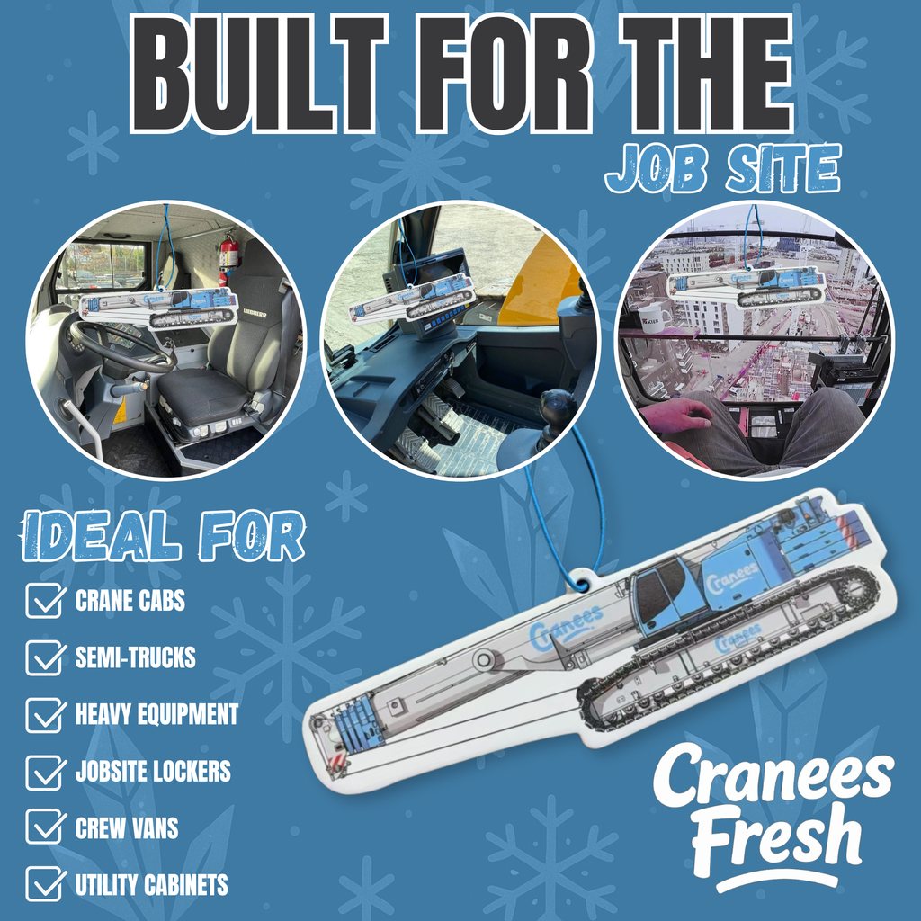 4X New Crane – Hanging Air Freshener