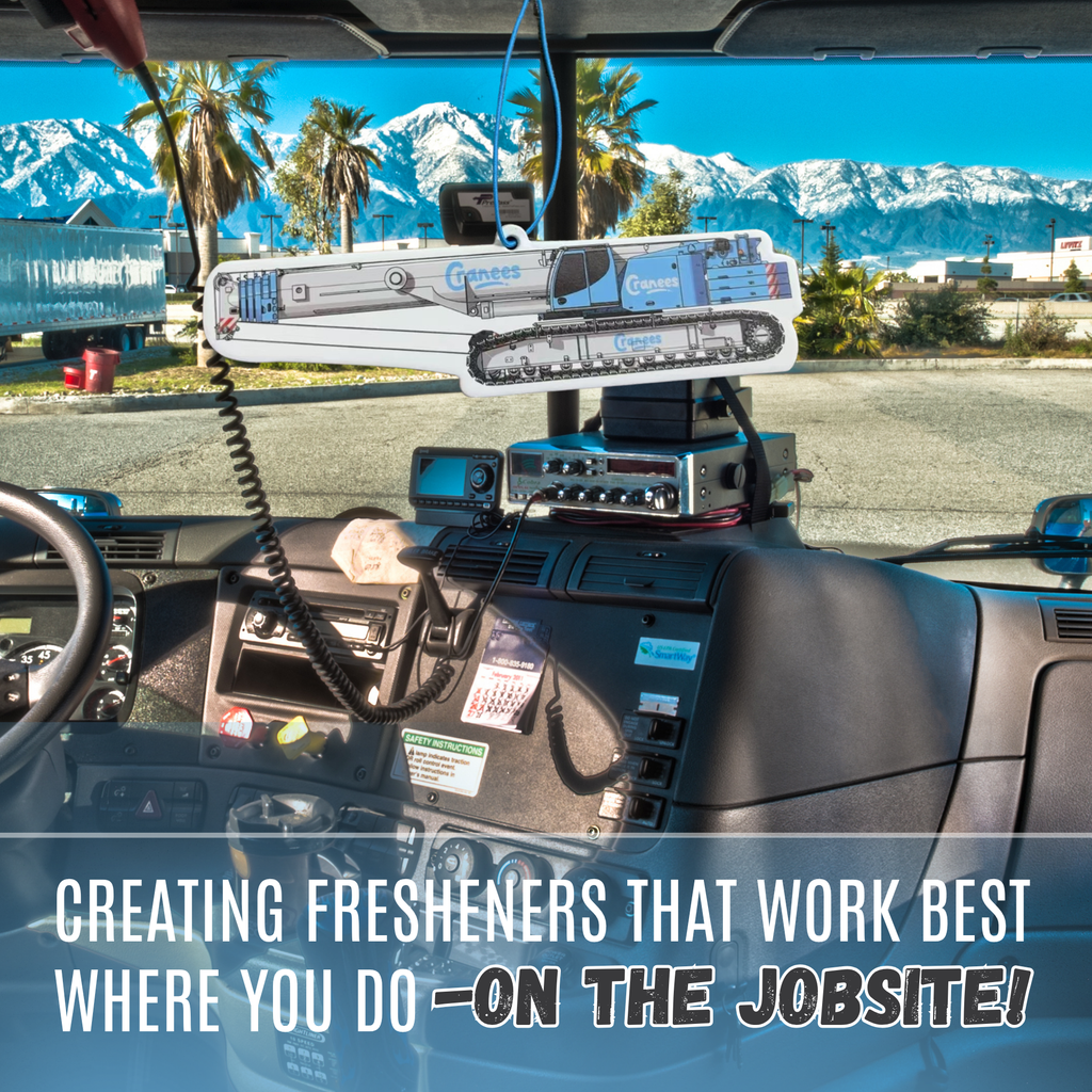 4X New Crane – Hanging Air Freshener