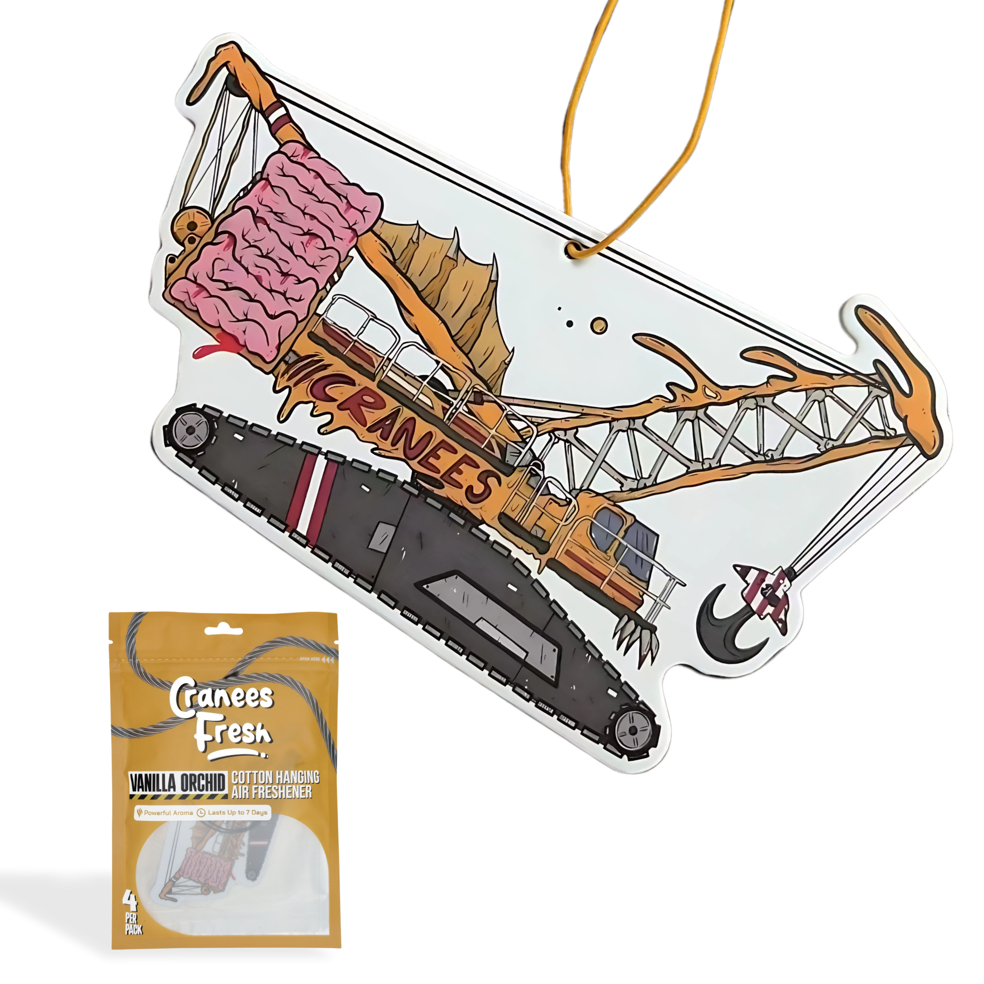 Vanilla Orchid Hanging Air Freshener