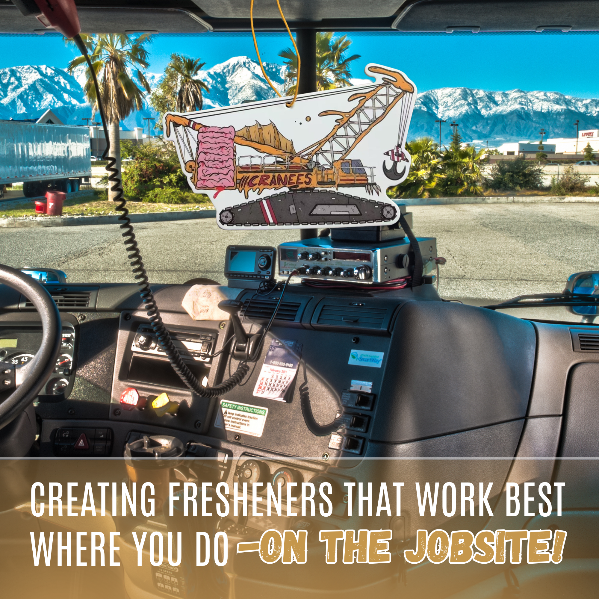 Vanilla Orchid Hanging Air Freshener