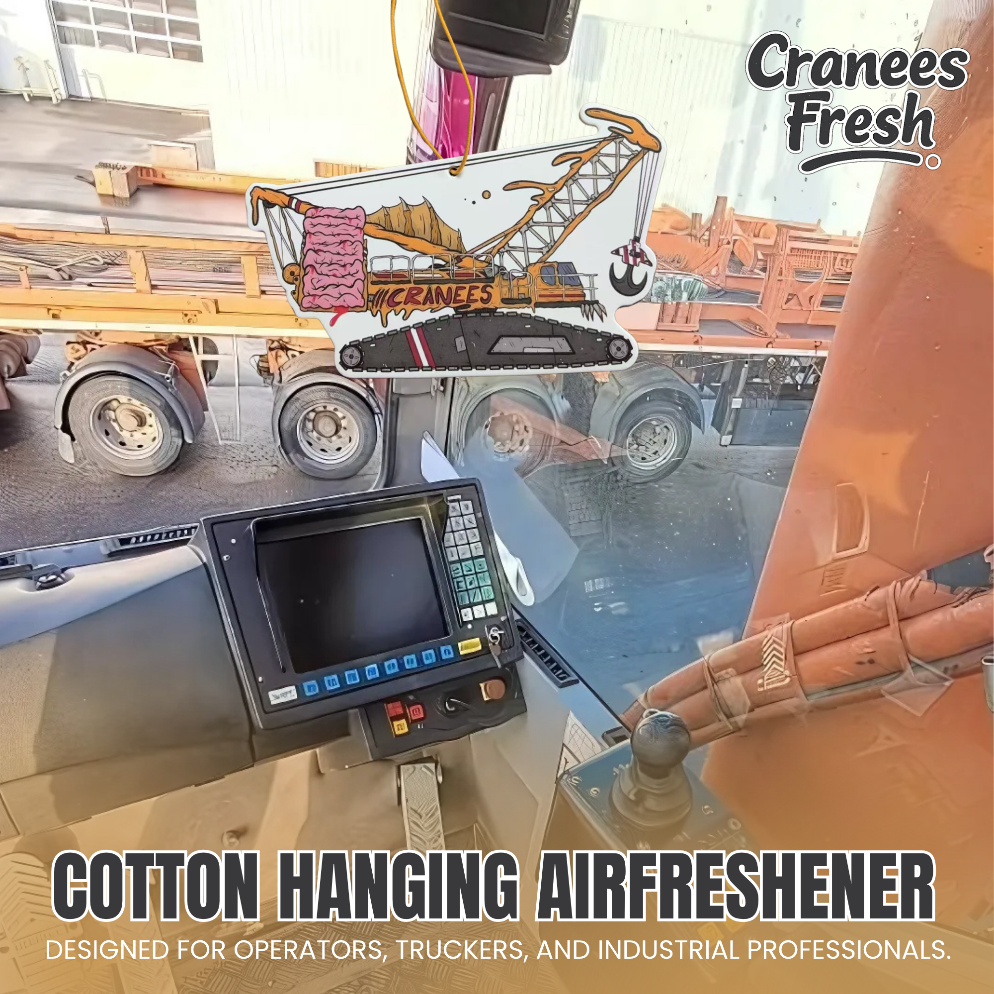 Vanilla Orchid Hanging Air Freshener