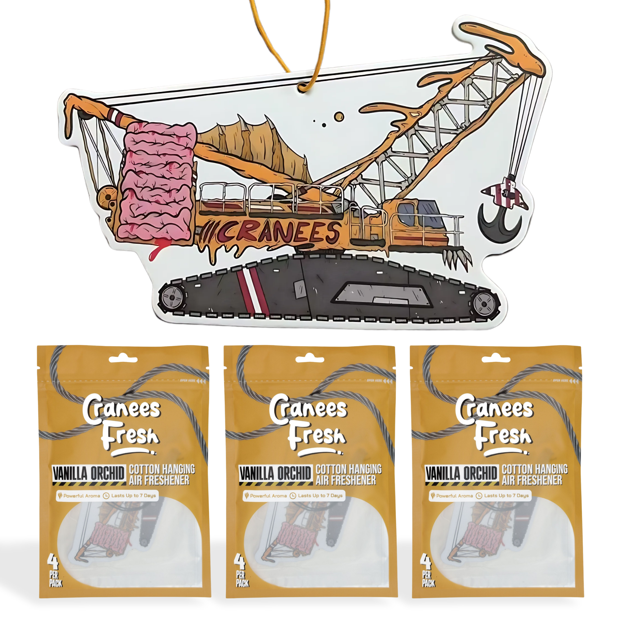 Vanilla Orchid Hanging Air Freshener