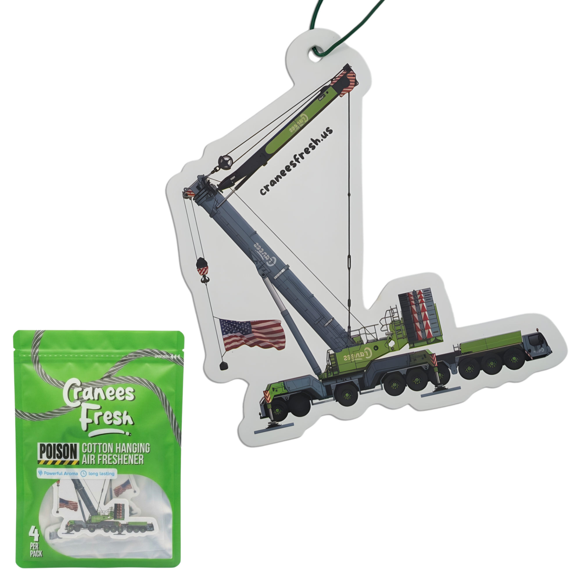 3-Pack Air Freshener Bundle + Sticker Pack