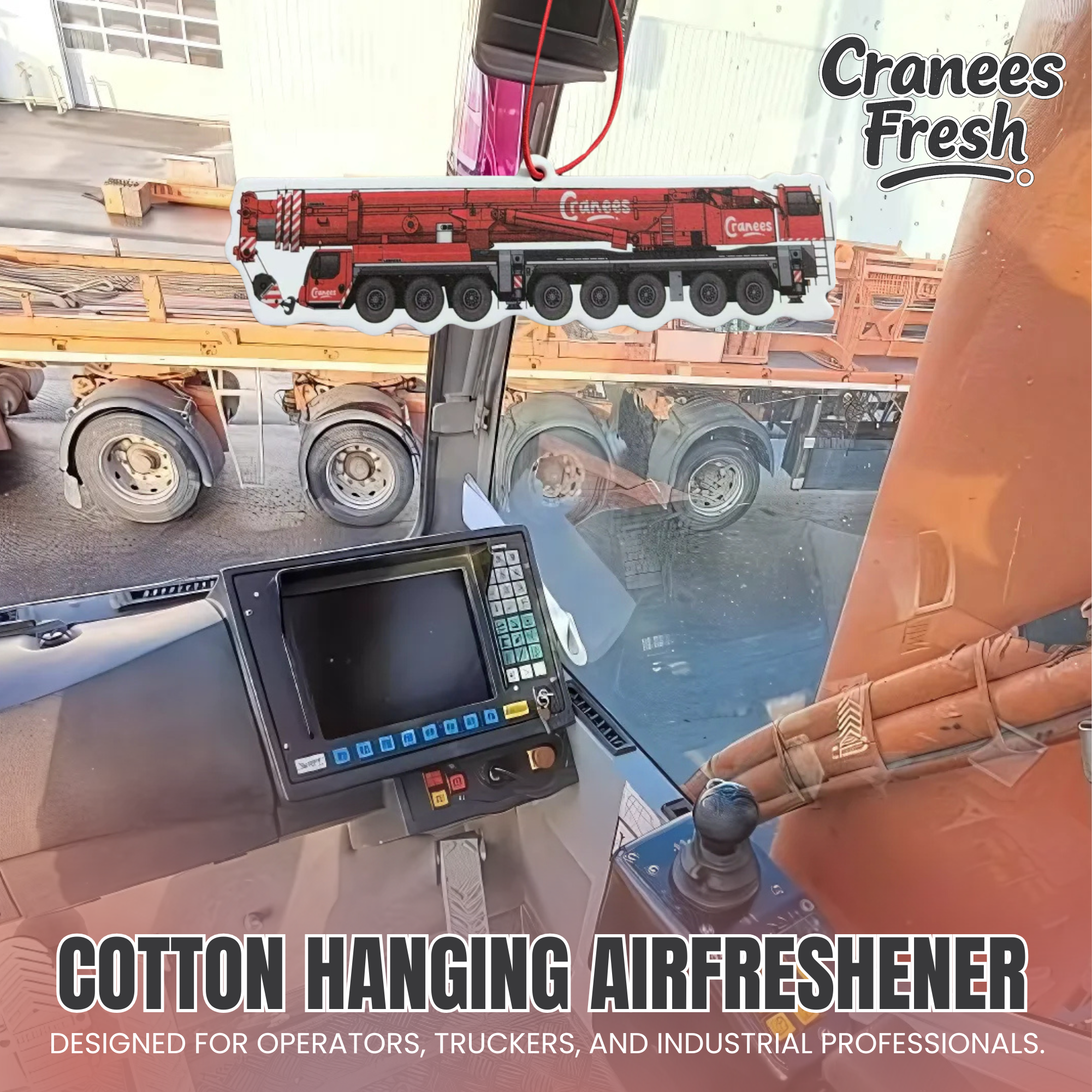 Fresh Cherry Hanging Air Freshener