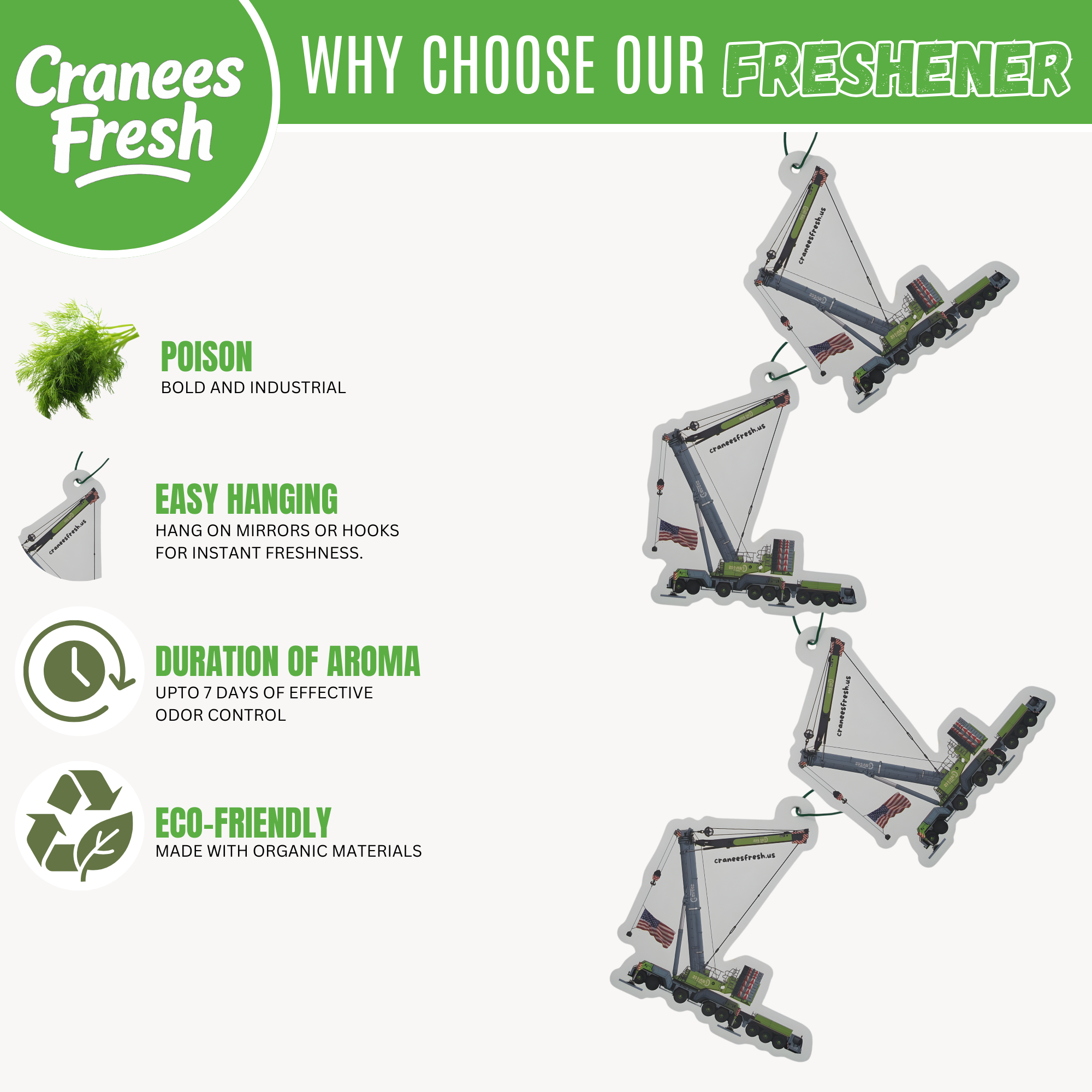 Poison Hanging Air Freshener