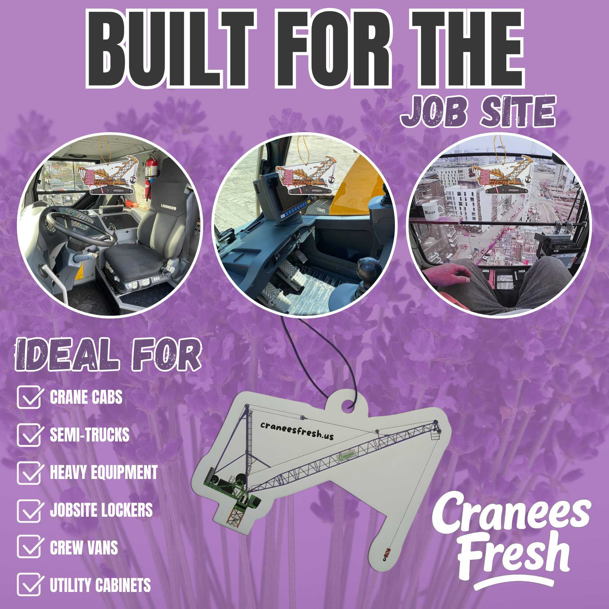 Lavender Hanging Air Freshener