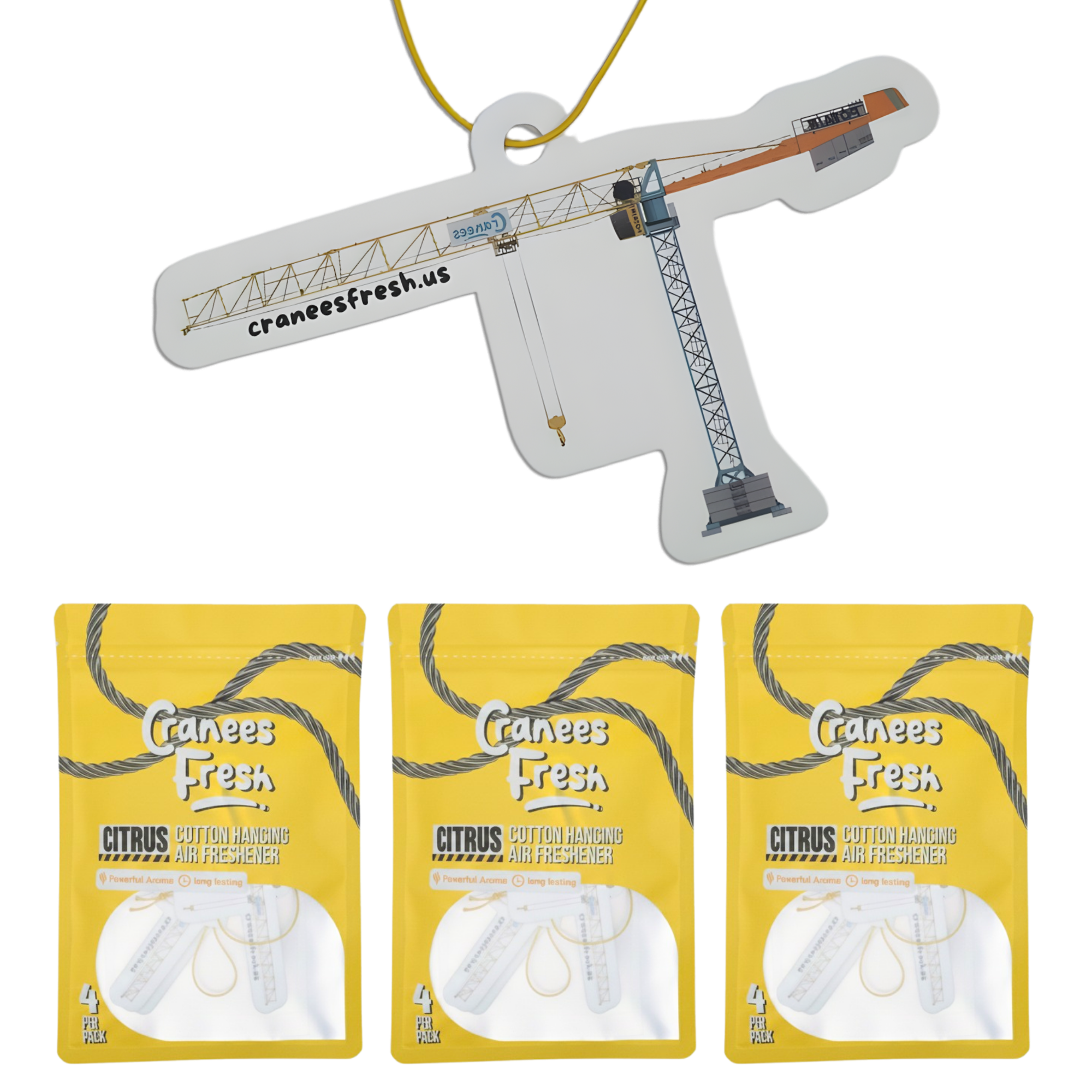 Citrus Hanging Air Freshener