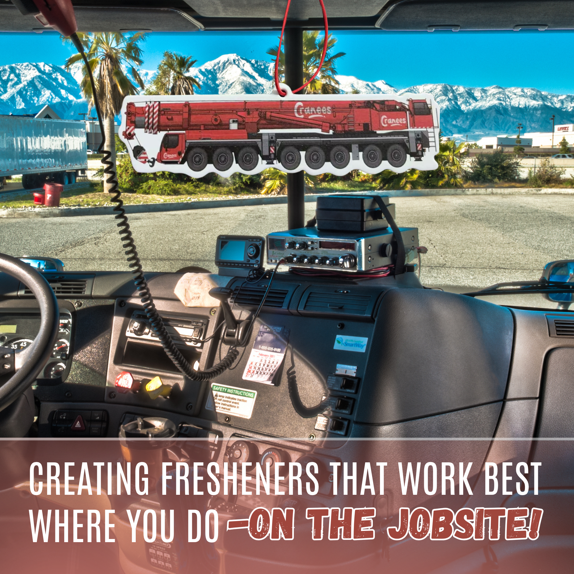 Fresh Cherry Hanging Air Freshener