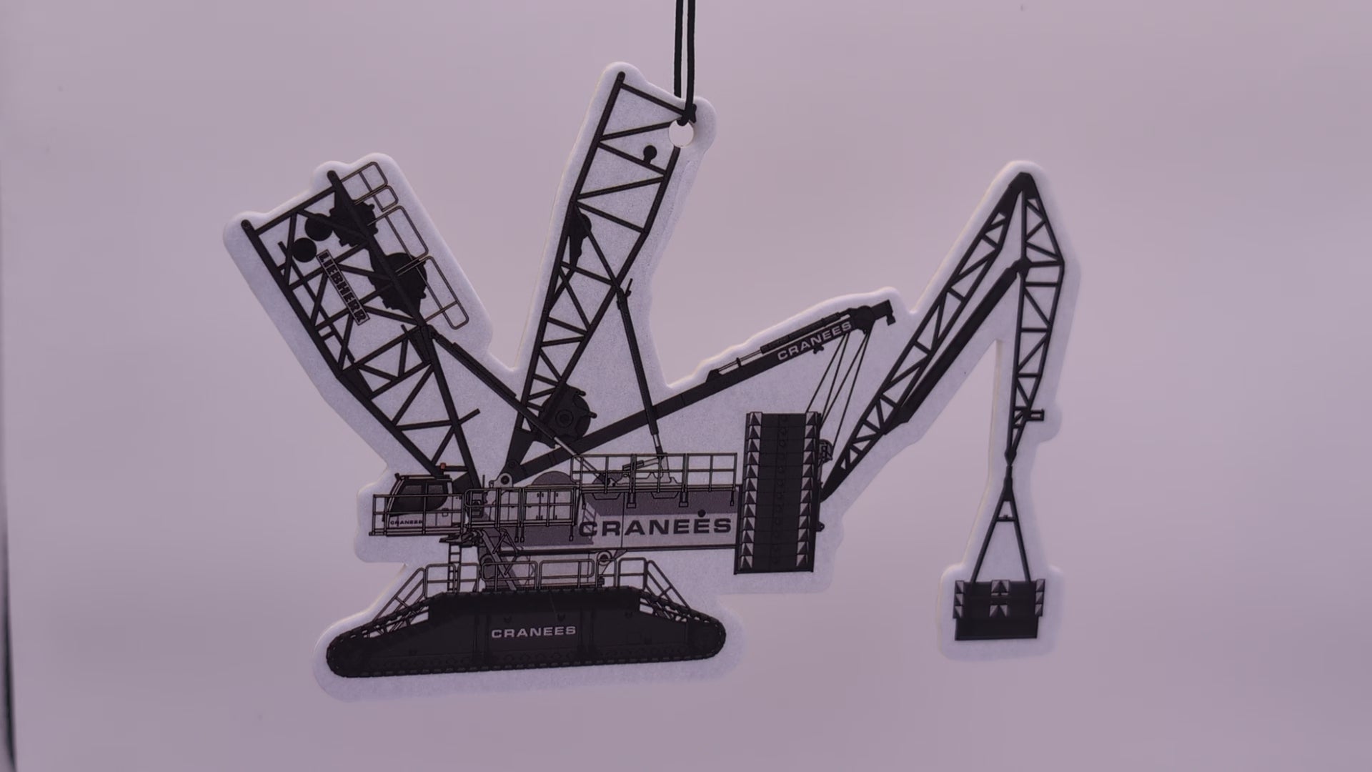 Frozen Midnight Hanging Air Freshener