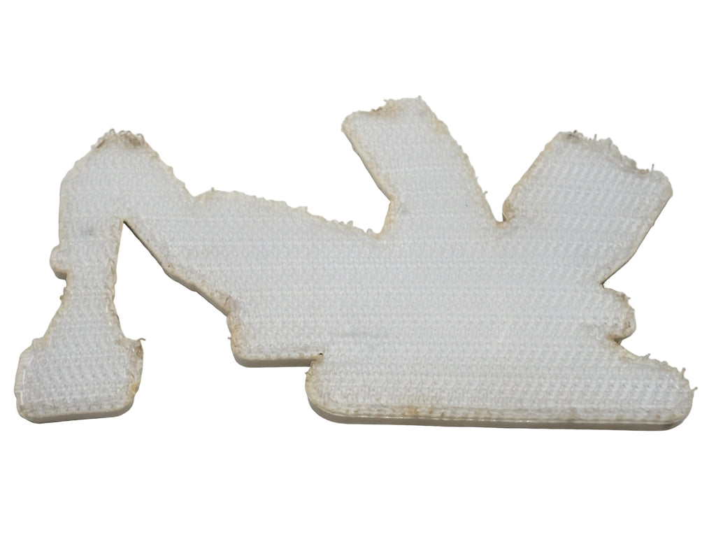Cranees LR 11000 Crawler Crane PVC Patch – 3D Rubber Hook & Loop Patch